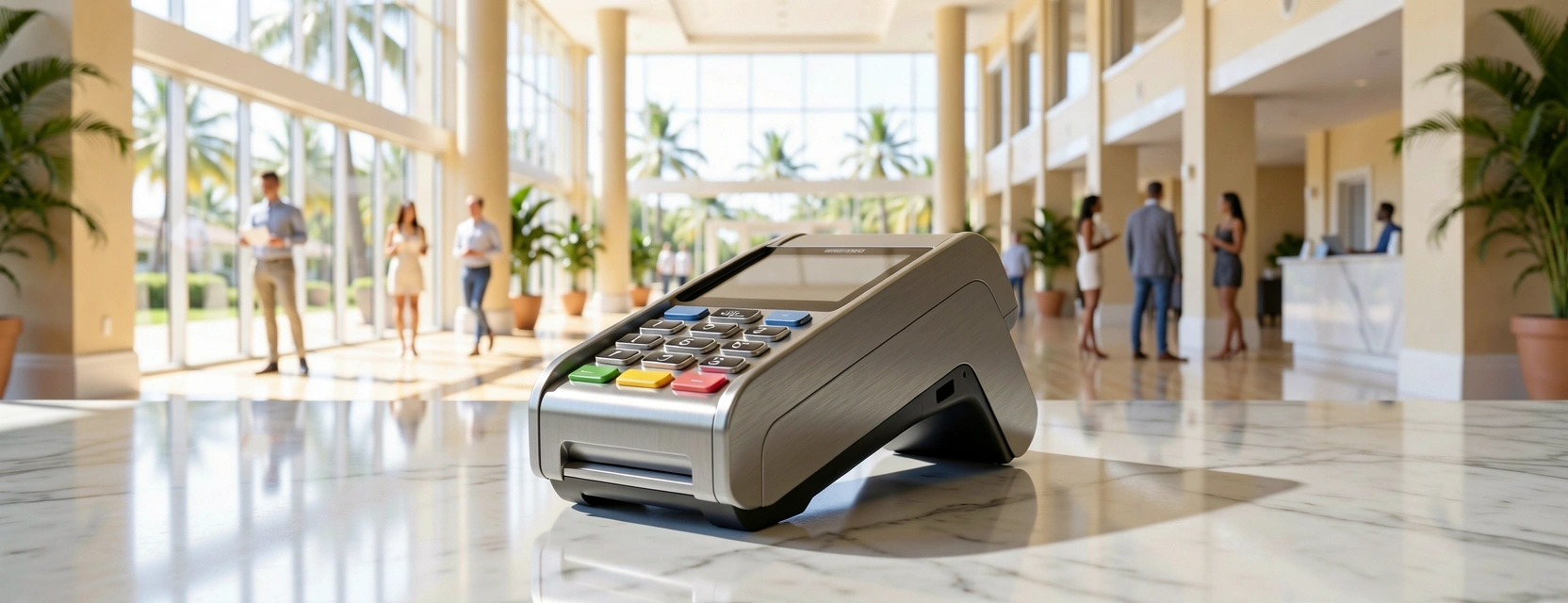 Secure payment terminal at Florida Credit Union